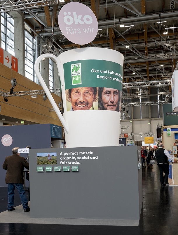 Naturland und Partner Naturland Fair auf der Messe Biofach 2020 in Nürnberg