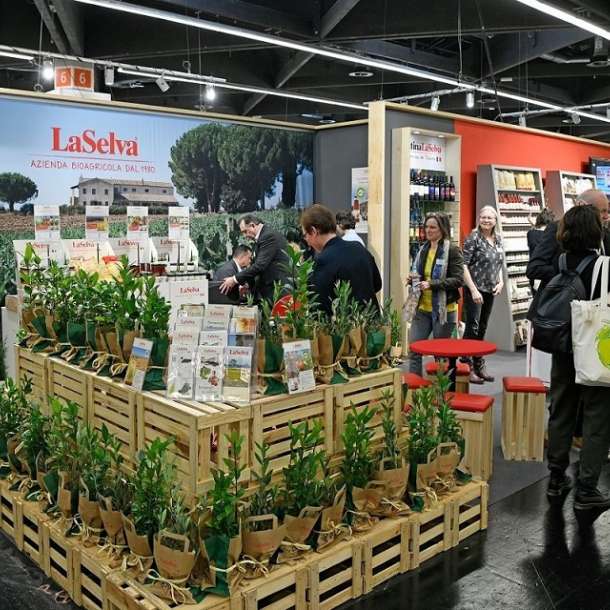 Naturland und Partner LaSelva auf der Messe Biofach 2019 in Nürnberg