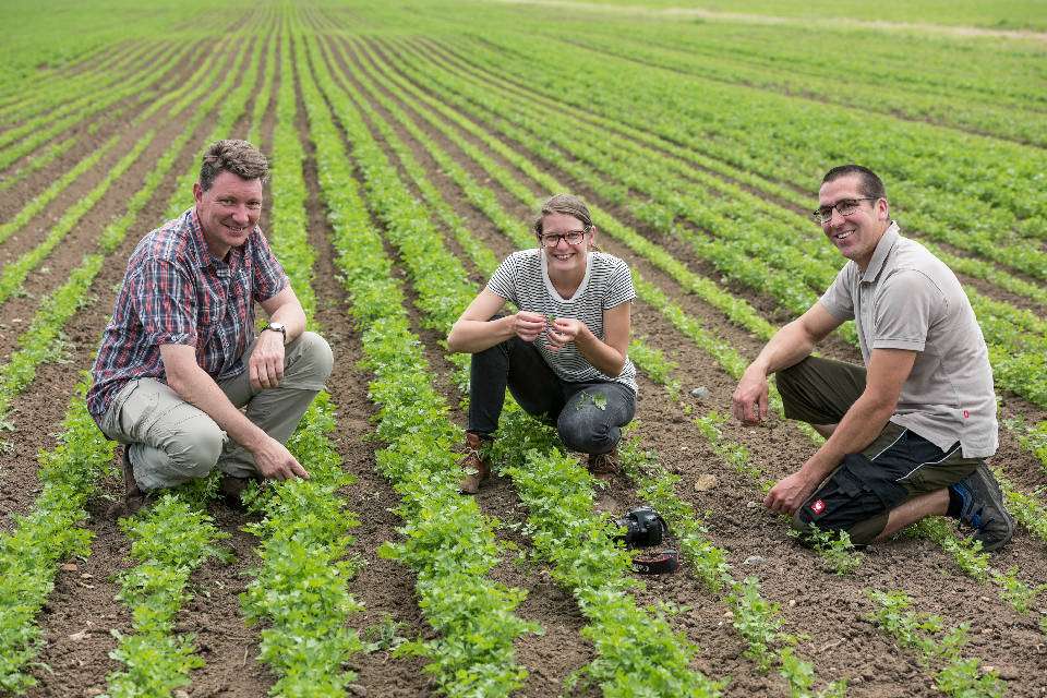 Beratung am Feld (Quelle: Naturland e.V.)
