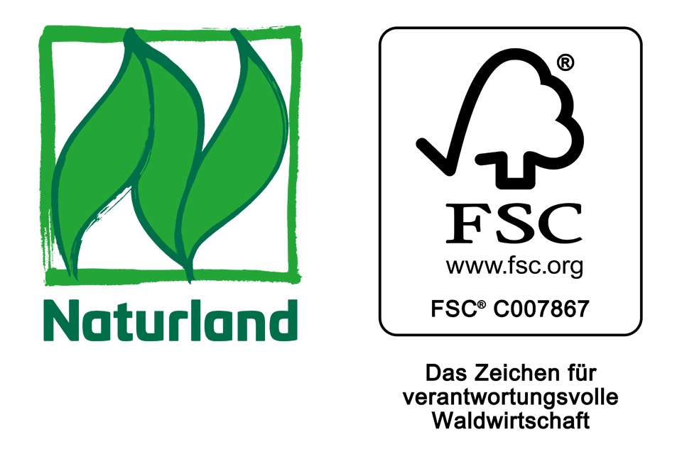 Naturland Logo & FSC Logo