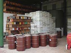 Storage of organic products in Argentina © Naturland