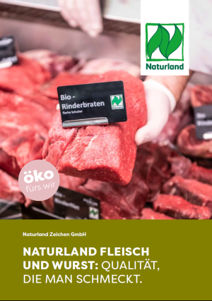 Flyer Naturland Fleisch- und Wurstprodukte