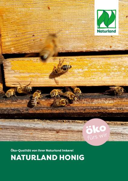 Broschüre Naturland Honig