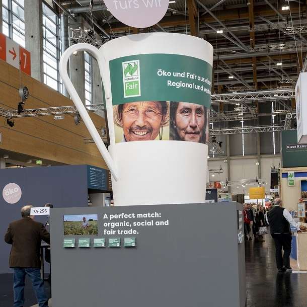 Naturland und Partner Naturland Fair auf der Messe Biofach 2020 in Nürnberg